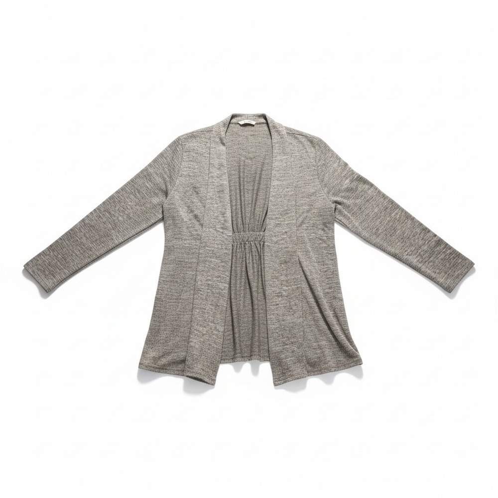 Workshop Republic Clothing XL Gray Womens Cardigan Open Front Casual Cozy Boho